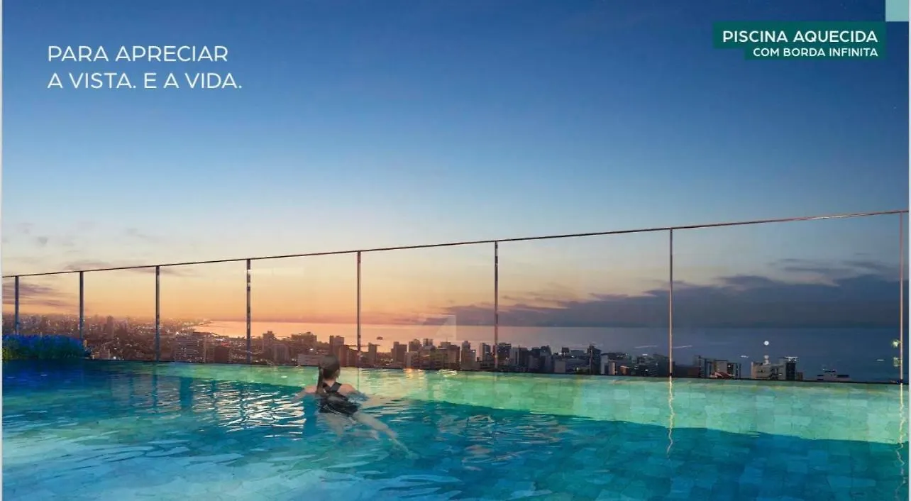 아파트 Apartamento Beach Class Meireles Vista Mar 포르탈레자 브라질